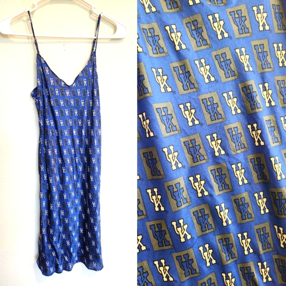UNIVERSITY OF KENTUCKY SILK Babydoll Nightie Lingerie Sz M - Picture 8 of 16